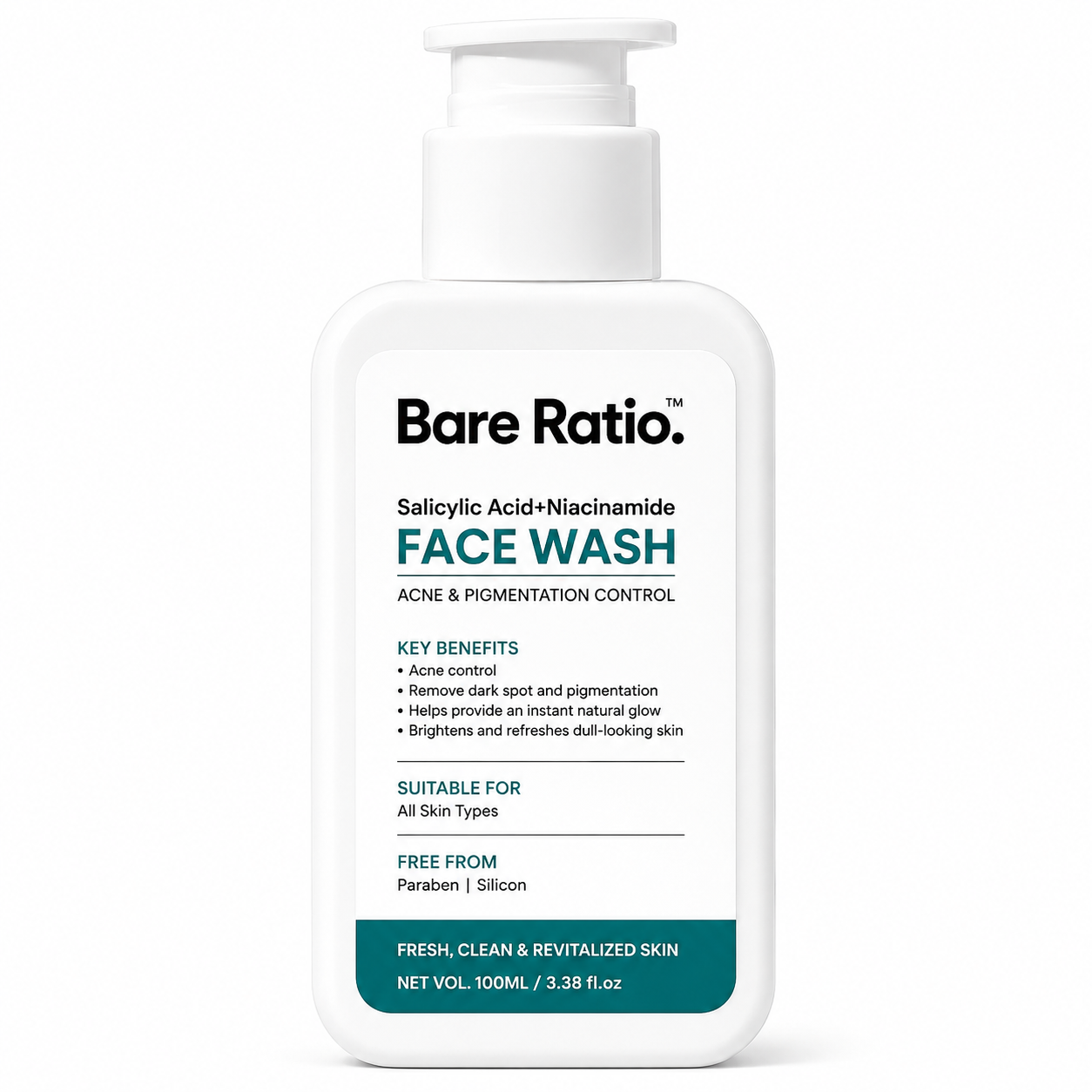 Salicylic Acid + Nicinamide Facewash